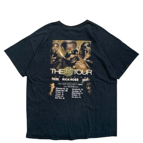 " MMG TOUR 2012 " S/S TEE BLACK