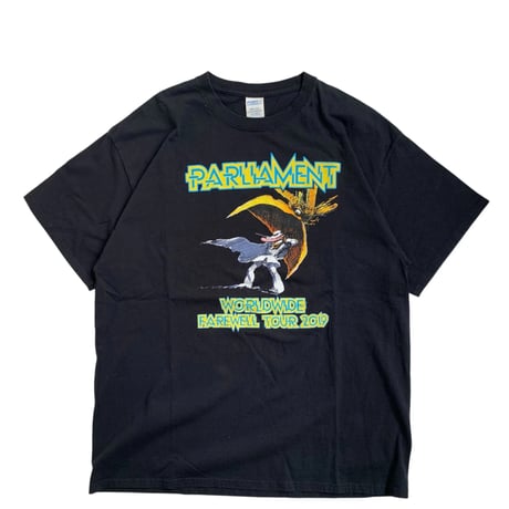 "PARLAMENT TOUR 2019" S/S TEE BLACK