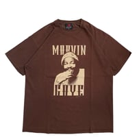 " MARVIN GAYE " S/S TEE BROWN