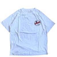" RED STRIPE " S/S TEE WHITE