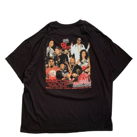 " DEF JAM 30TH ANNIV 2014 " S/S TEE BLACK