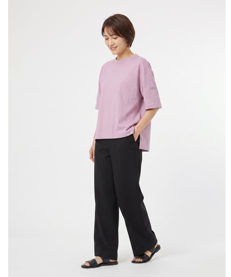 〈MARUTA〉 'スーピマコンパクトスーピマコンパクト天竺ワイドTシャツ