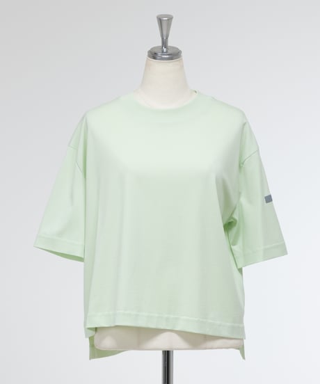 〈MARUTA〉 'スーピマコンパクトスーピマコンパクト天竺ワイドTシャツ
