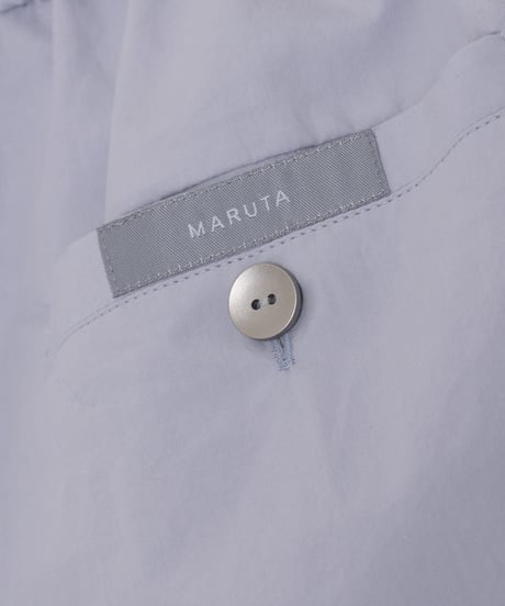 〈MARUTA〉 'コットンタイプライターセミワイドパンツ'