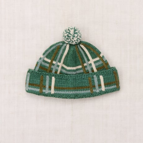 Misha&Puff  PLAID CAP (BOUGH)