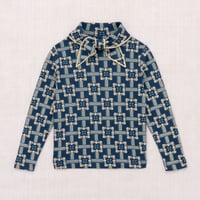 Misha&Puff  SCOUT TOP (MOONLIGHT RAILROAD FLORAL)