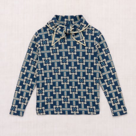 Misha&Puff  SCOUT TOP (MOONLIGHT RAILROAD FLORAL)