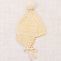 Misha&Puff  BABY POINTY PEAK HAT (SHORTBREAD)