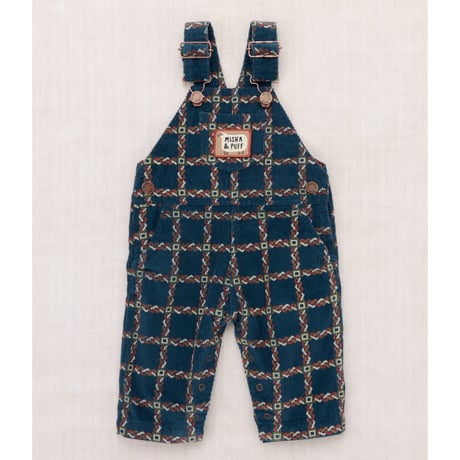 Misha&Puff  BABY CORDUROY CARPENTER OVERALL(MARINE BLUE CELEBRATION)
