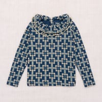 Misha&Puff  SWEETHEART TOP (MOONLIGHT RAILROAD FLORAL)