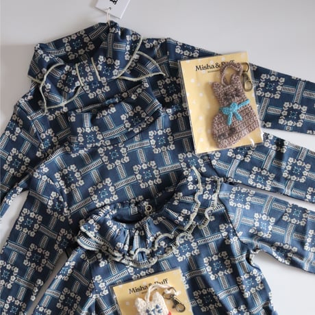 Misha&Puff  SCOUT TOP (MOONLIGHT RAILROAD FLORAL)