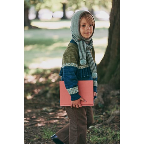 Misha&Puff   LORE FRINGE JACKET (MARINE BLUE)