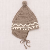 Misha&Puff  ZIG ZAG POINTY PEAK HAT (BRUT)
