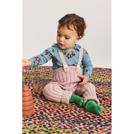 Misha&Puff  BABY RIB LONGIES (CANDYFLOSS)