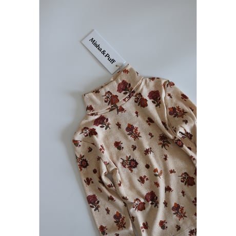 Misha&Puff  TURTLENECK (STRING/ANTIQUE ROSE HOLYOKE FLORAL)