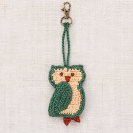 Misha&Puff  OWL BAG CHARM (BOUGH)