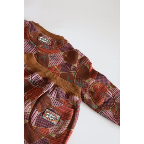 Misha&Puff   CREWNECK SWEATSHIRT(ANTIQUE ROSE KYOTO)