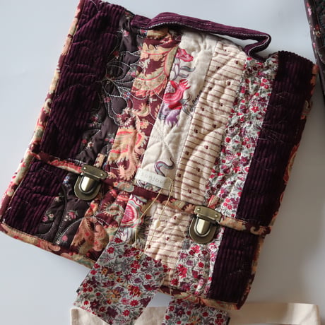 Bonjour  Patchwork school bag all AW26 prints