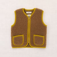 Misha&Puff  PEPITKO VEST (TEDDY BROWN)