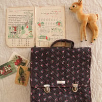 Bonjour  School bag Little bouquet print