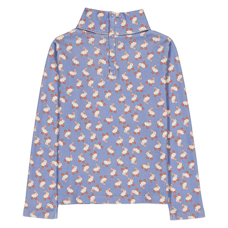 hello Simone  Twiggy turtleneck Rabbit Blue