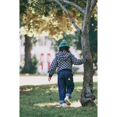 Misha&Puff  PLAID CAP (BOUGH)