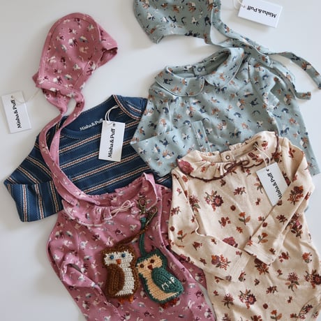 Misha&Puff  BABY BONNET (ANTIQUE ROSE CIRCUS)