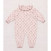 Misha&Puff  BABY PIERROT ONESIE (CANDYFLOSS CAT & MOUSE)