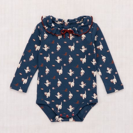 Misha&Puff  BABY PATTIE ONESIE (MOONLIGHT CAT & MOUSE)