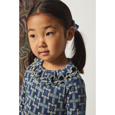 Misha&Puff  SWEETHEART TOP (MOONLIGHT RAILROAD FLORAL)