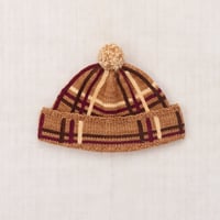 Misha&Puff  PLAID CAP (ROSE GOLD)