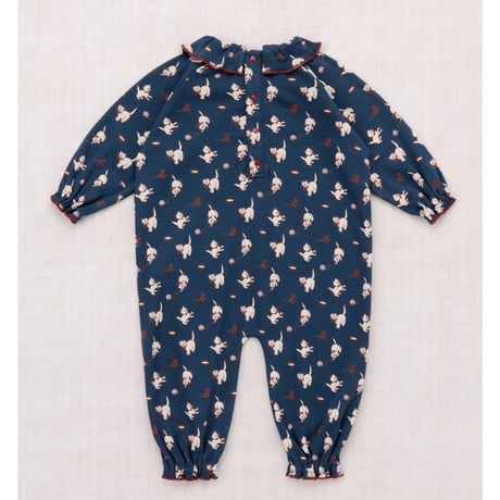 Misha&Puff  BABY PIERROT ONESIE (MOONLIGHT CAT & MOUSE)