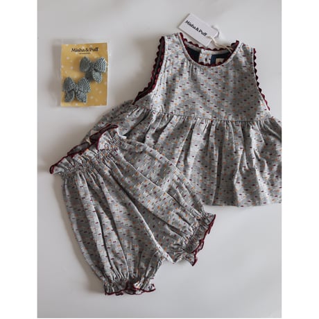 Misha&Puff  BABY PUFF BOW SET (ONSEN)