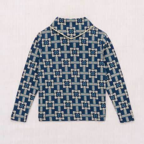 Misha&Puff  SCOUT TOP (MOONLIGHT RAILROAD FLORAL)