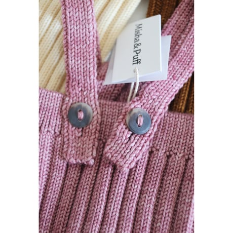 Misha&Puff  BABY RIB LONGIES (ANTIQUE ROSE)