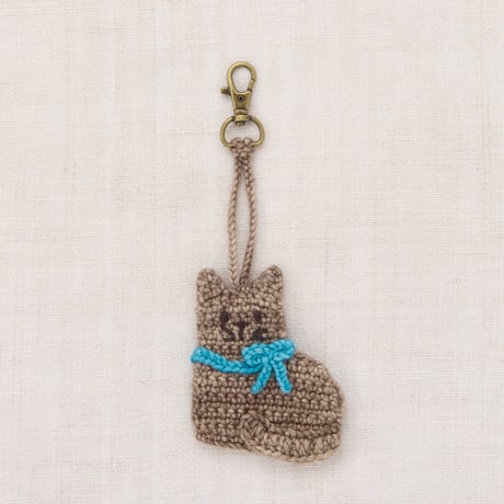 Misha&Puff  KITTEN BAG CHARM (BRUT)