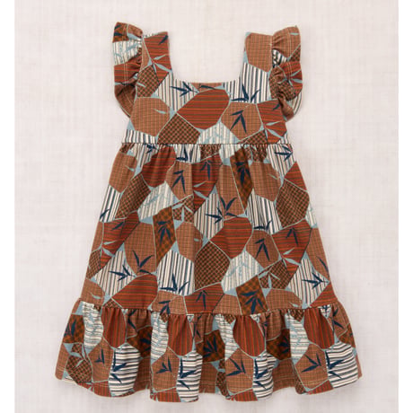Misha&Puff  RUFFLE SLEEVE DRESS (ROSE GOLD KYOTO)