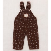 Misha&Puff  BABY CORDUROY CARPENTER OVERALL(DARK ROAST MARIPOSA)