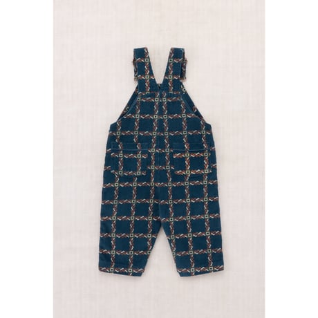 Misha&Puff  BABY CORDUROY CARPENTER OVERALL(MARINE BLUE CELEBRATION)