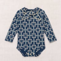 Misha&Puff  BABY SCOUT ONESIE (MOONLIGHT RAILROAD FLORAL)