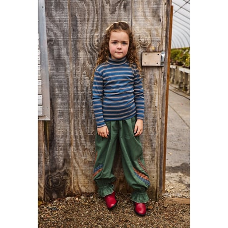 Misha&Puff  TURTLENECK (MARINE BLUE SGRAFFITO)