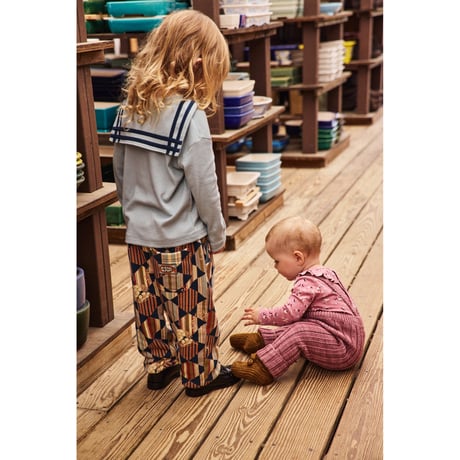 Misha&Puff  BABY PATTIE ONESIE  (ANTIQUE ROSE CIRCUS)