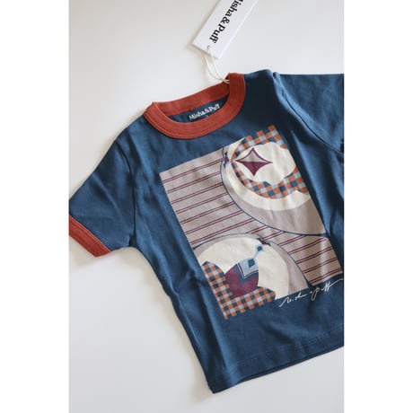 Misha&Puff  KAITO RINGER TEE (MARINE BLUE)