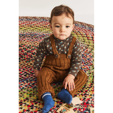 Misha&Puff  BABY RIB LONGIES (ACORN)