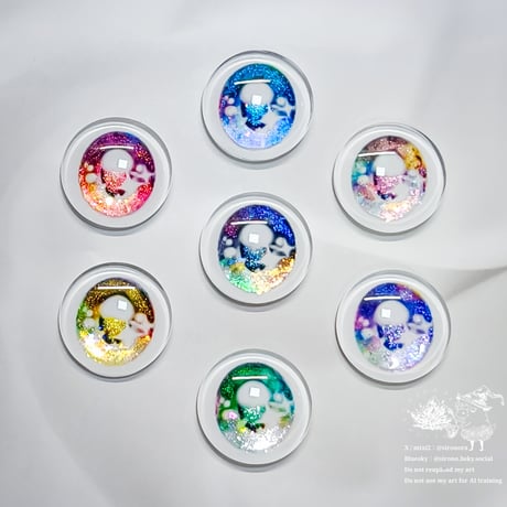 20mm アニホロ☆ふぁんたじぃ【即納カボションアイ】