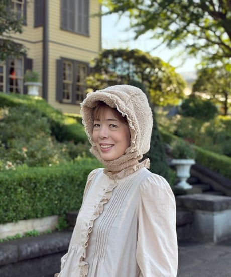 curly earflap hat