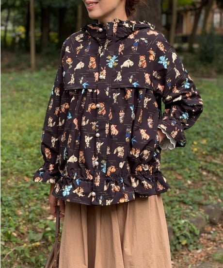 【M】textile blouson・fortune