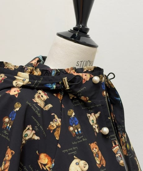 【M】textile blouson・fortune