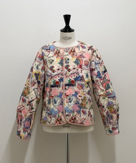 【M】GARACHIGAI quilting  blouson・handkerchief
