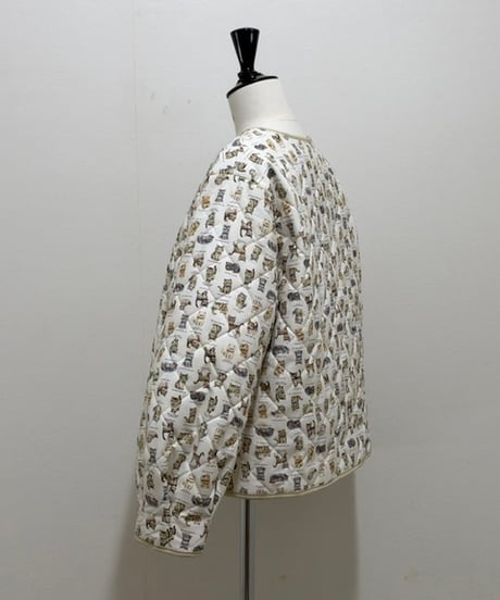 【3L】GARACHIGAI quilting  blouson・kitten